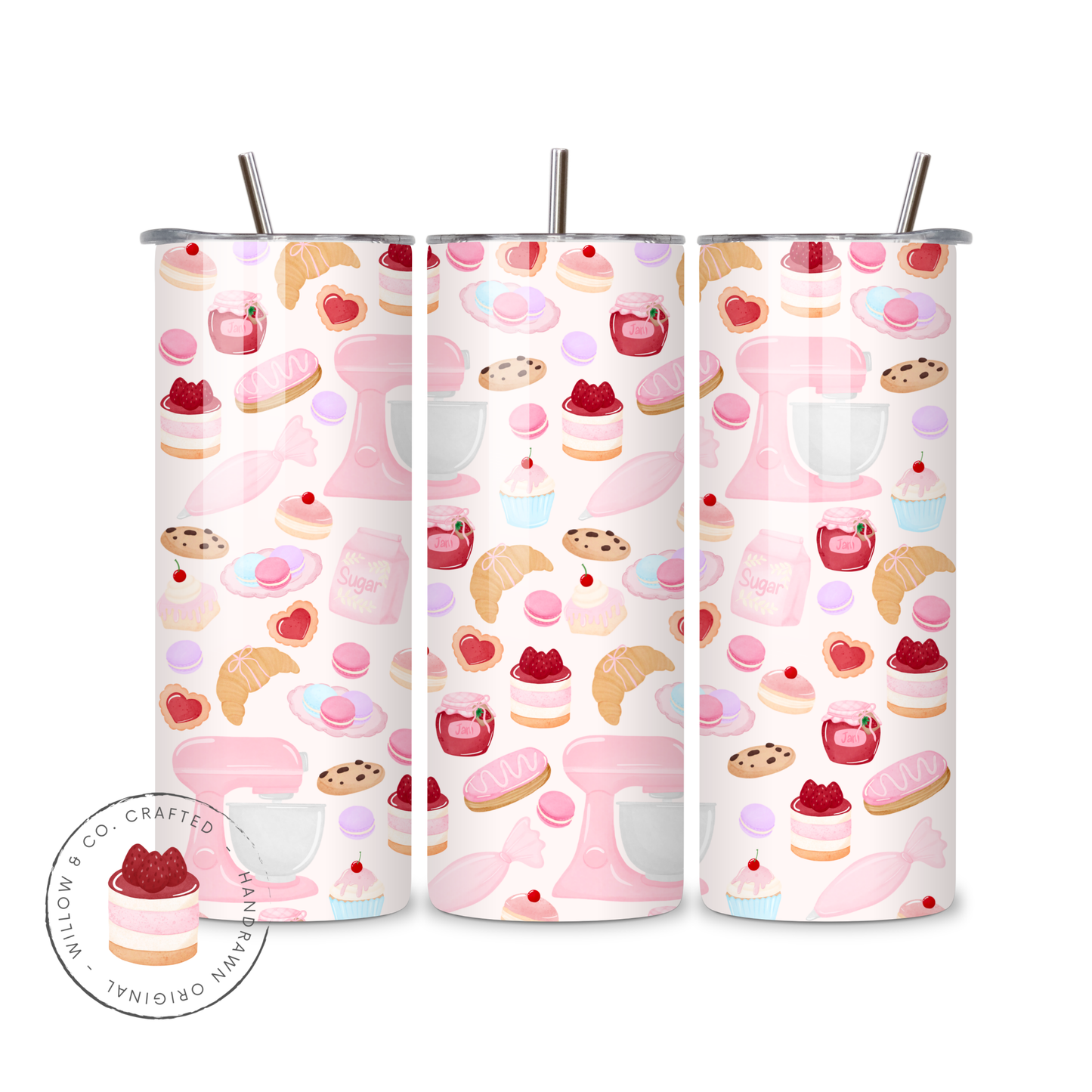 Bake Me Happy - Metal Tumbler