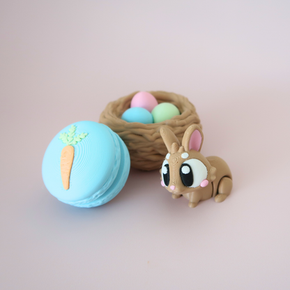 Mini Easter Basket Bundle – Bunny Toy + Easter Clicker Fidgets