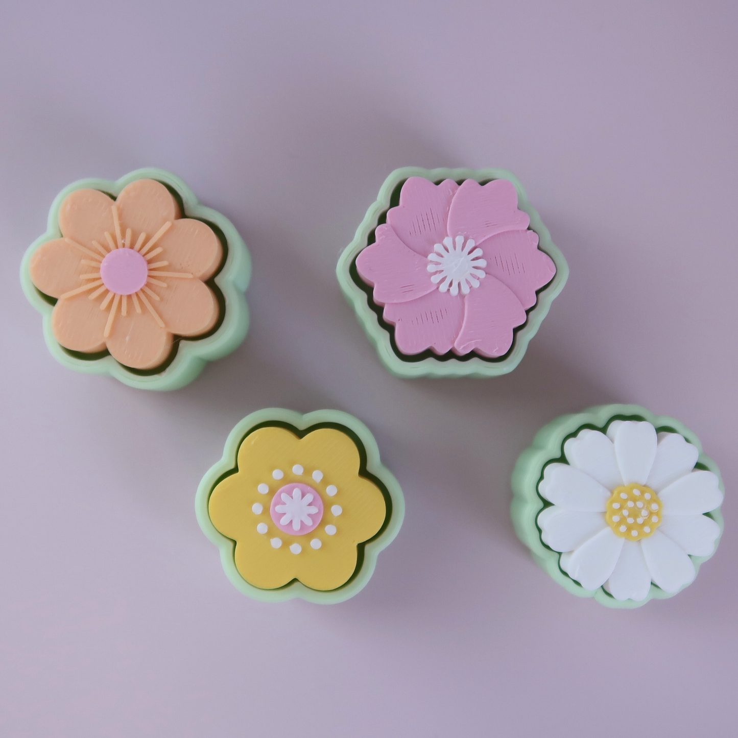 Pastel Flower Clickers