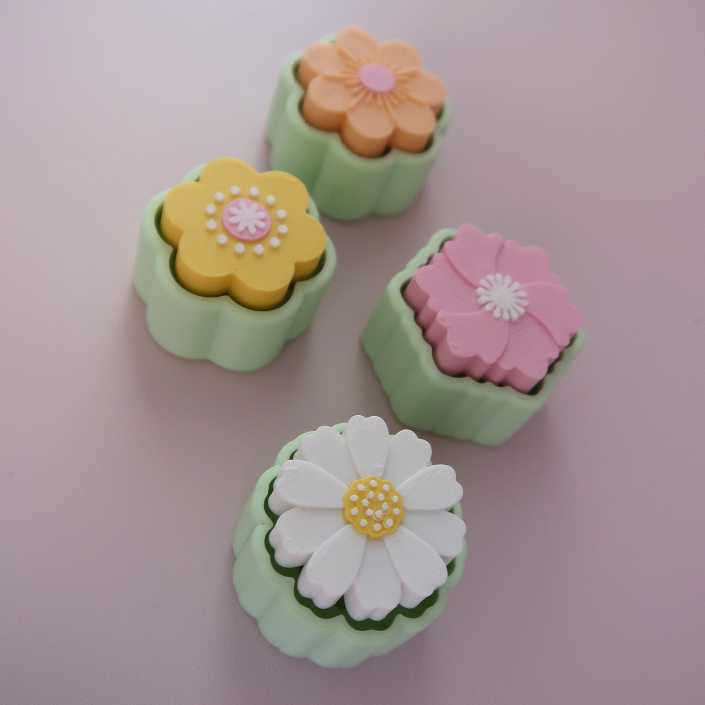 Pastel Flower Clickers