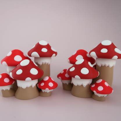 Mushroom Cluster Fidget Clicker