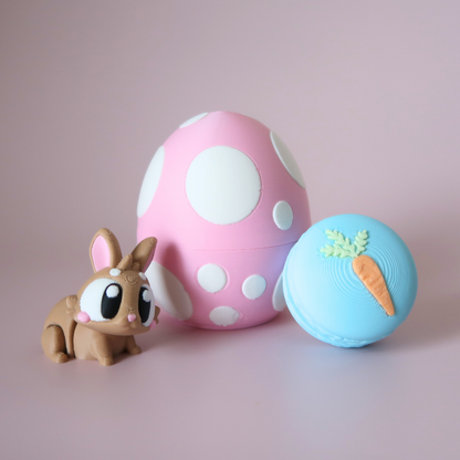 Easter Egg Hunt Surprise – Bunny Toy + Clicker Fidget