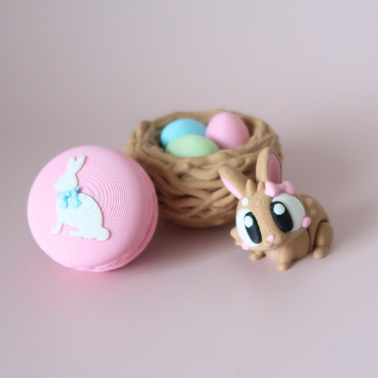 Mini Easter Basket Bundle – Bunny Toy + Easter Clicker Fidgets