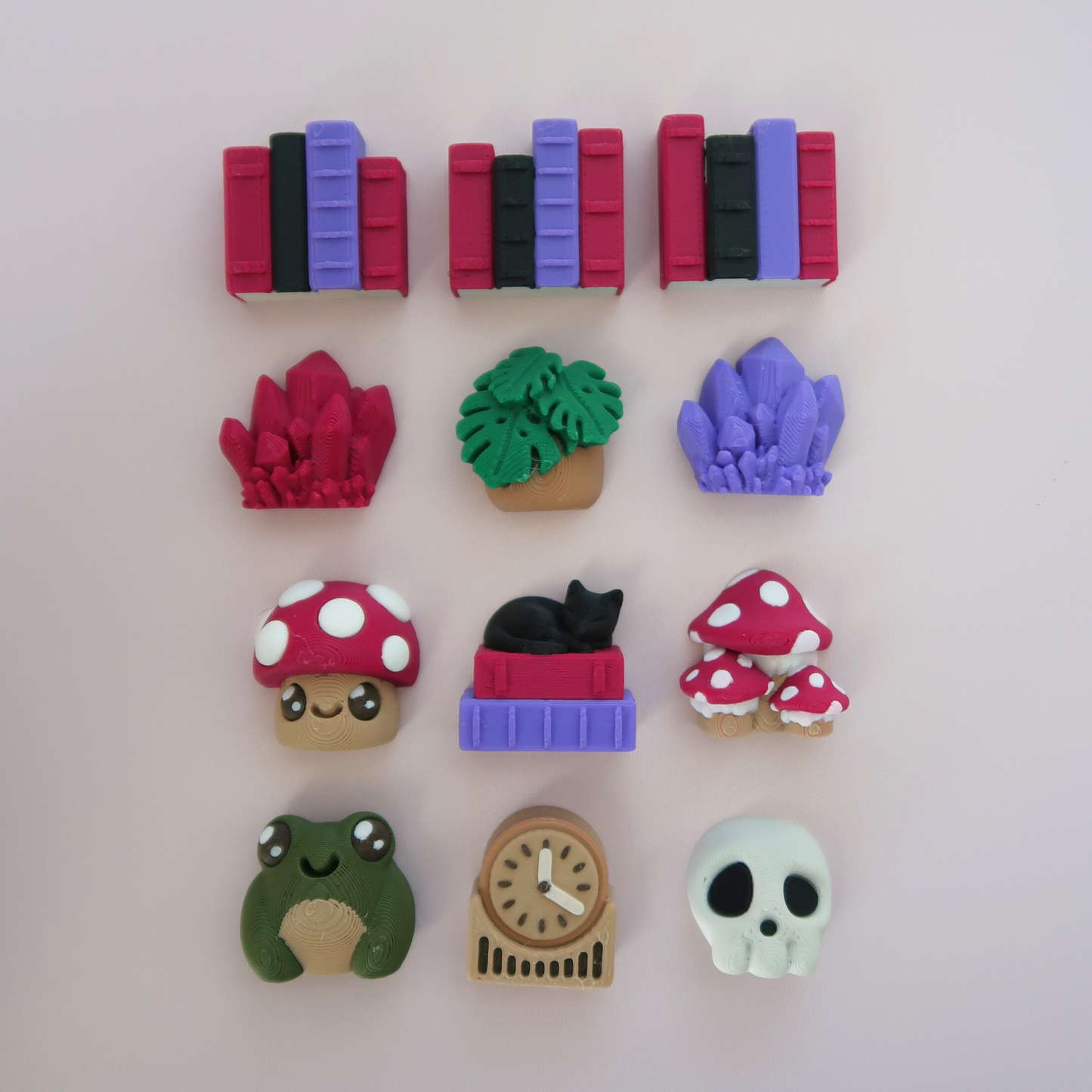 Bookcase Clicker Shelf | Customisable Bookish Fidget Display