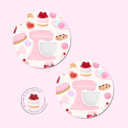 Bake Me Happy - Car Coasters