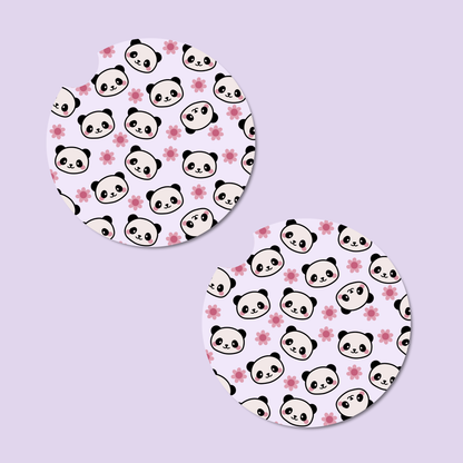 Panda Pop Car Coasters