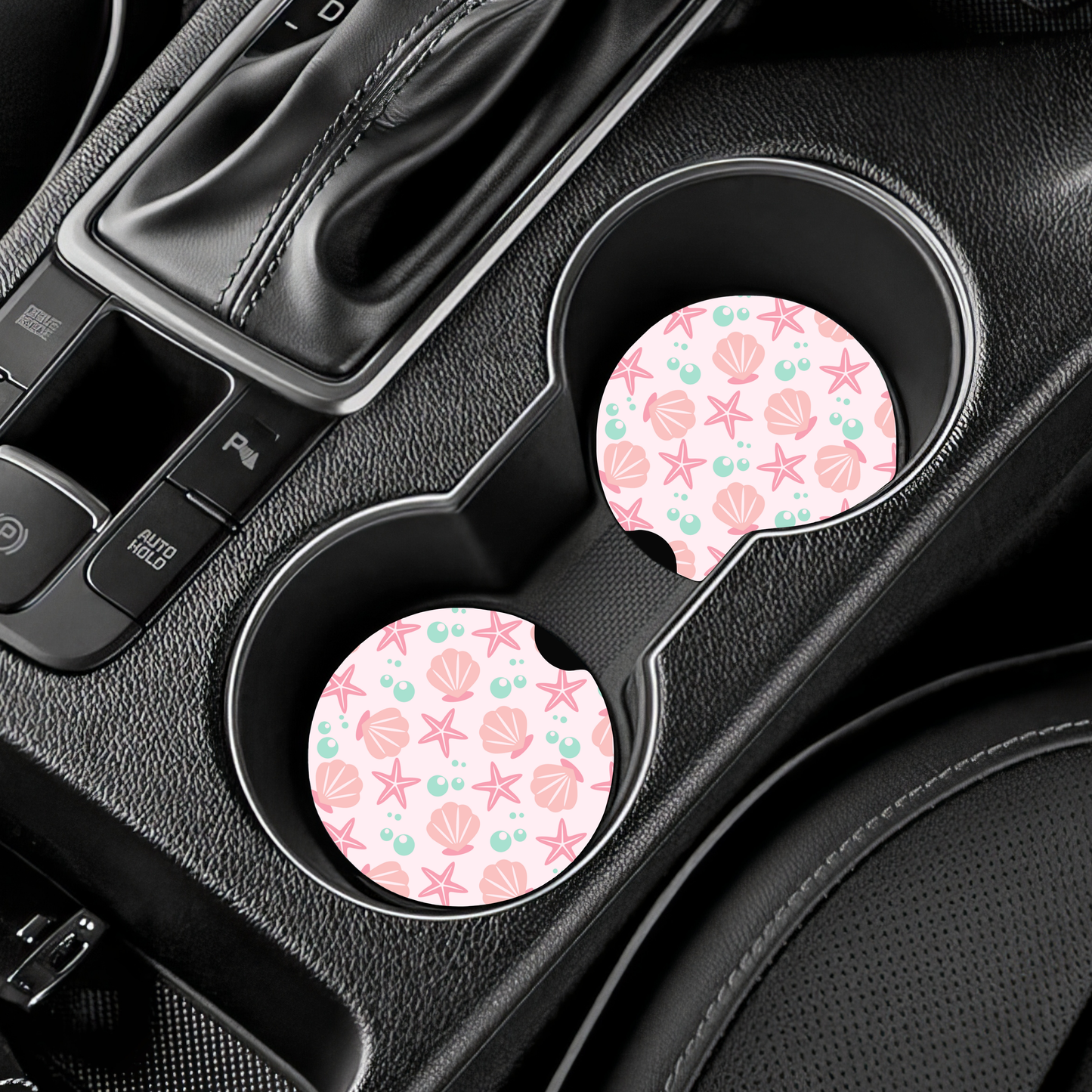 Seaside Sorbet Car Coasters