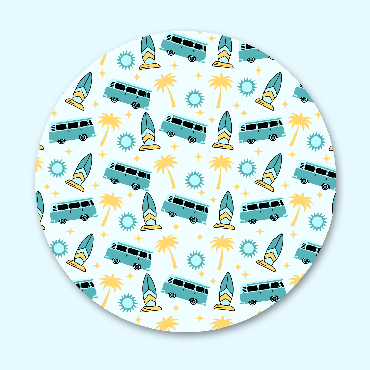 Kombi Beach Mousepad