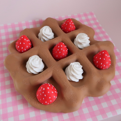 Waffle Tic Tac Toe