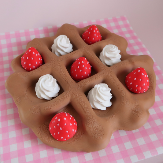 Waffle Tic Tac Toe