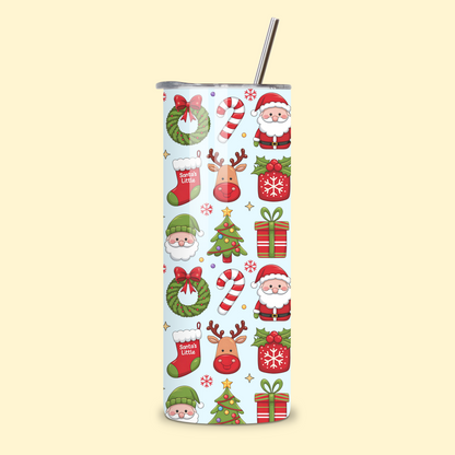 Christmas Cuties Metal Tumbler
