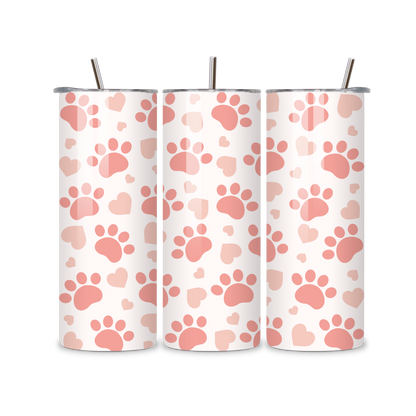 Dog Lover Metal Tumbler
