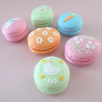 Easter Macaron Clicker Fidget – Build Your Own Two Pack - Pastel Egg Keychain Toy | Bakery Collection