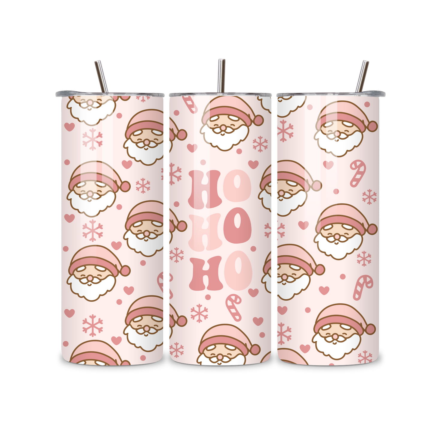 Santa Metal Tumbler