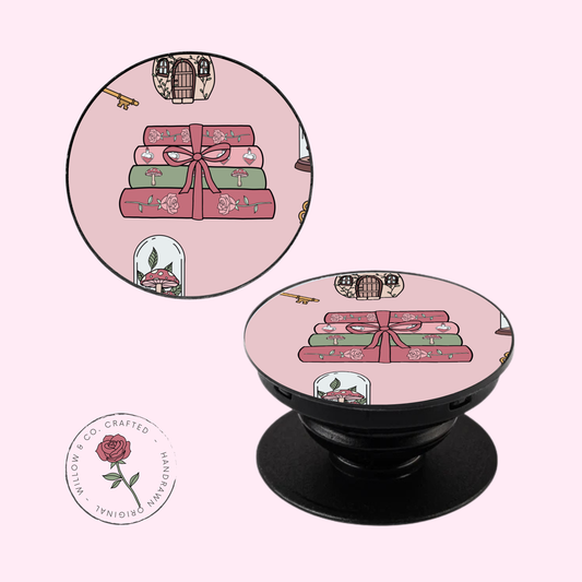 Enchanted Pages: Fantasy Realms Edition - Pop Socket