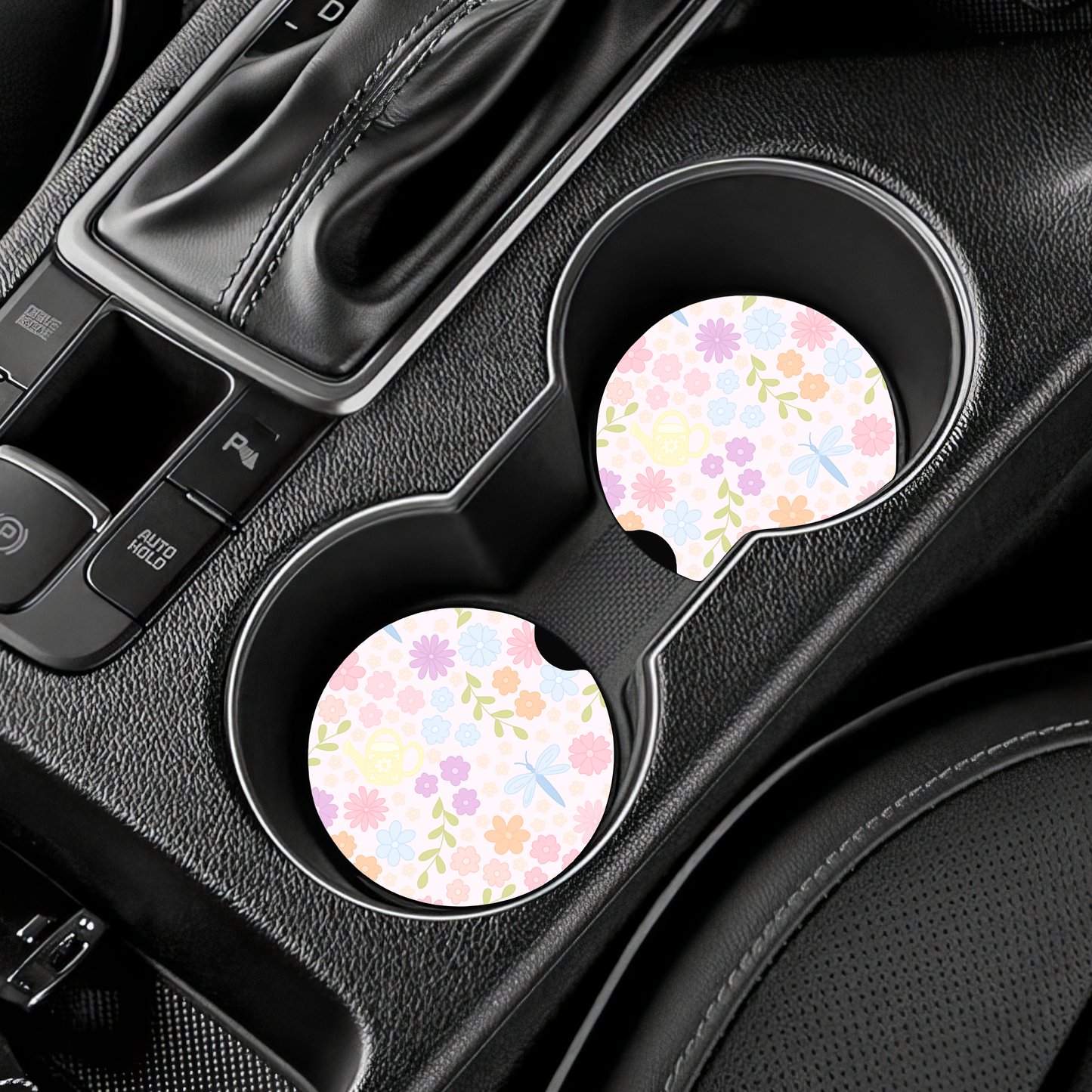Spring Floral - Car Coasters