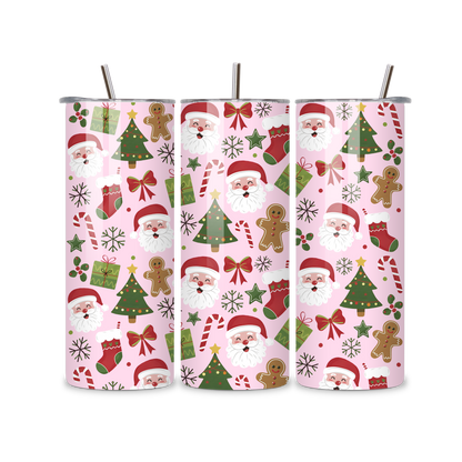 Jolly Christmas Metal Tumbler