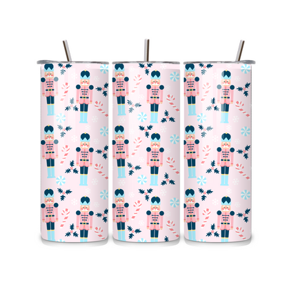 Nutty Nutcracker Metal Tumbler