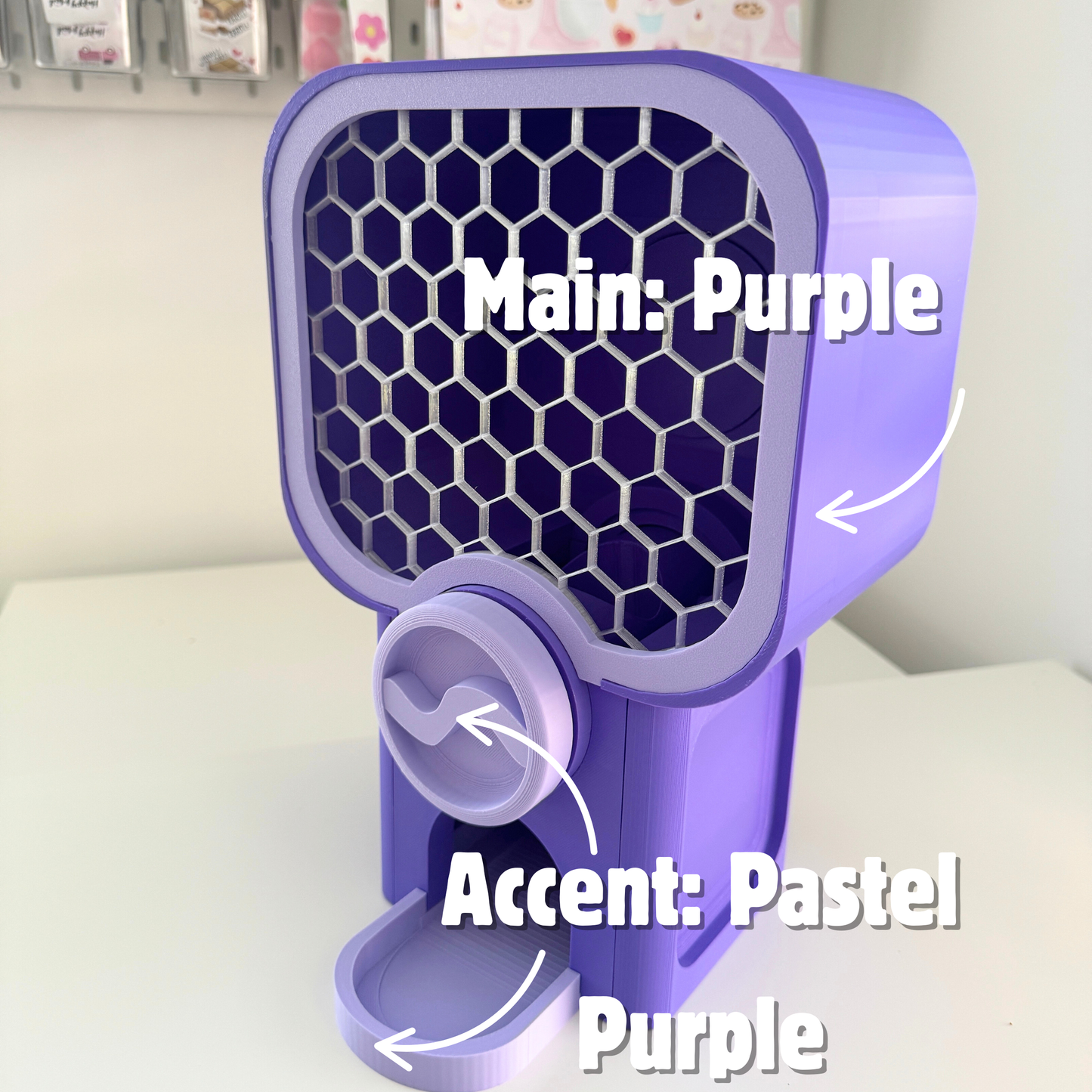 Mini vending machine 3D printed display for markets