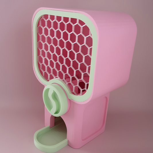 Mini vending machine 3D printed display for markets