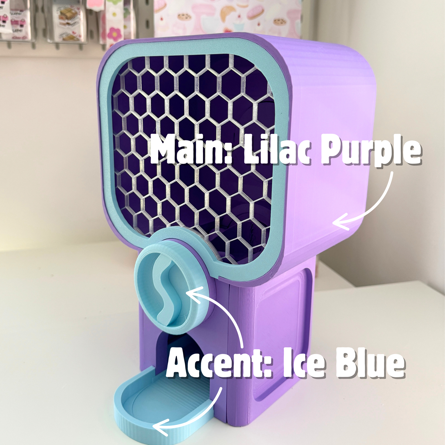 3D printed vending machine for small business display