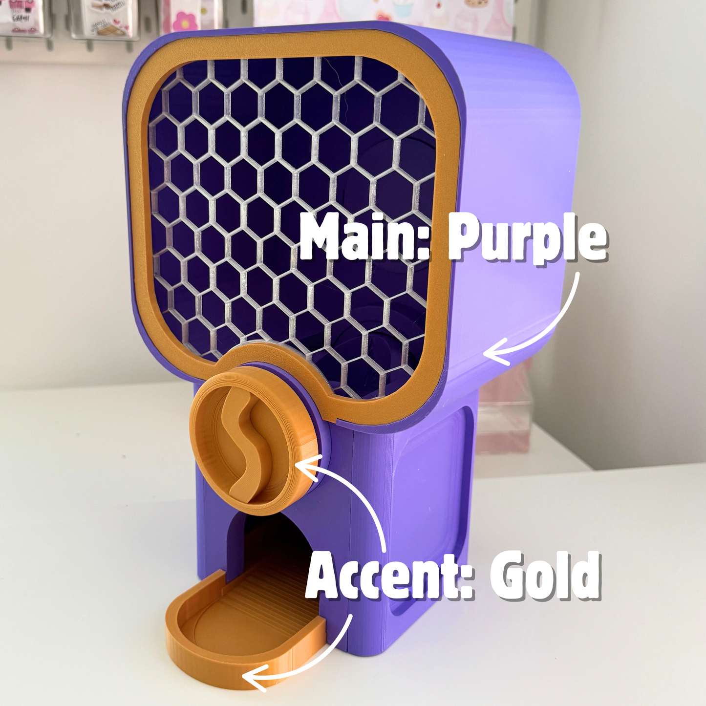 3D printed vending machine for small business display