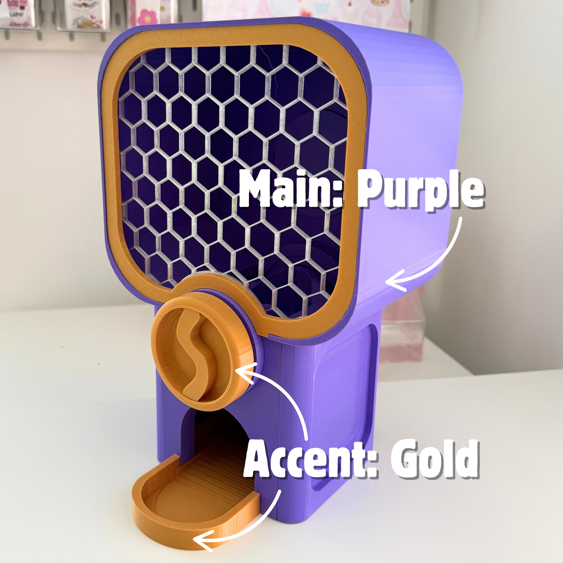 3D printed vending machine for small business display