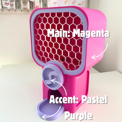 Mini vending machine 3D printed display for markets