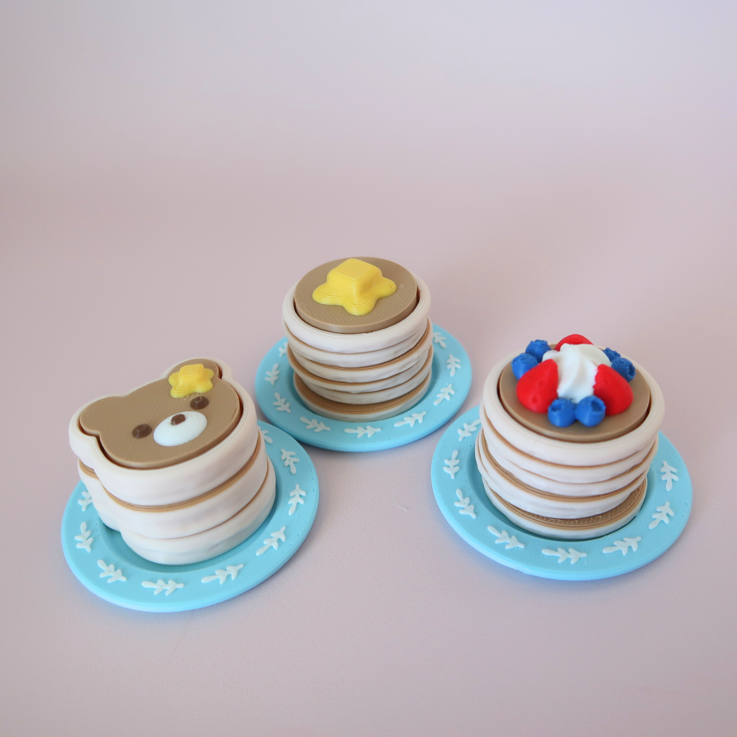 Pancake Clicker Fidget Keychain – Cute Breakfast Sensory Toy | Pancake Cuties