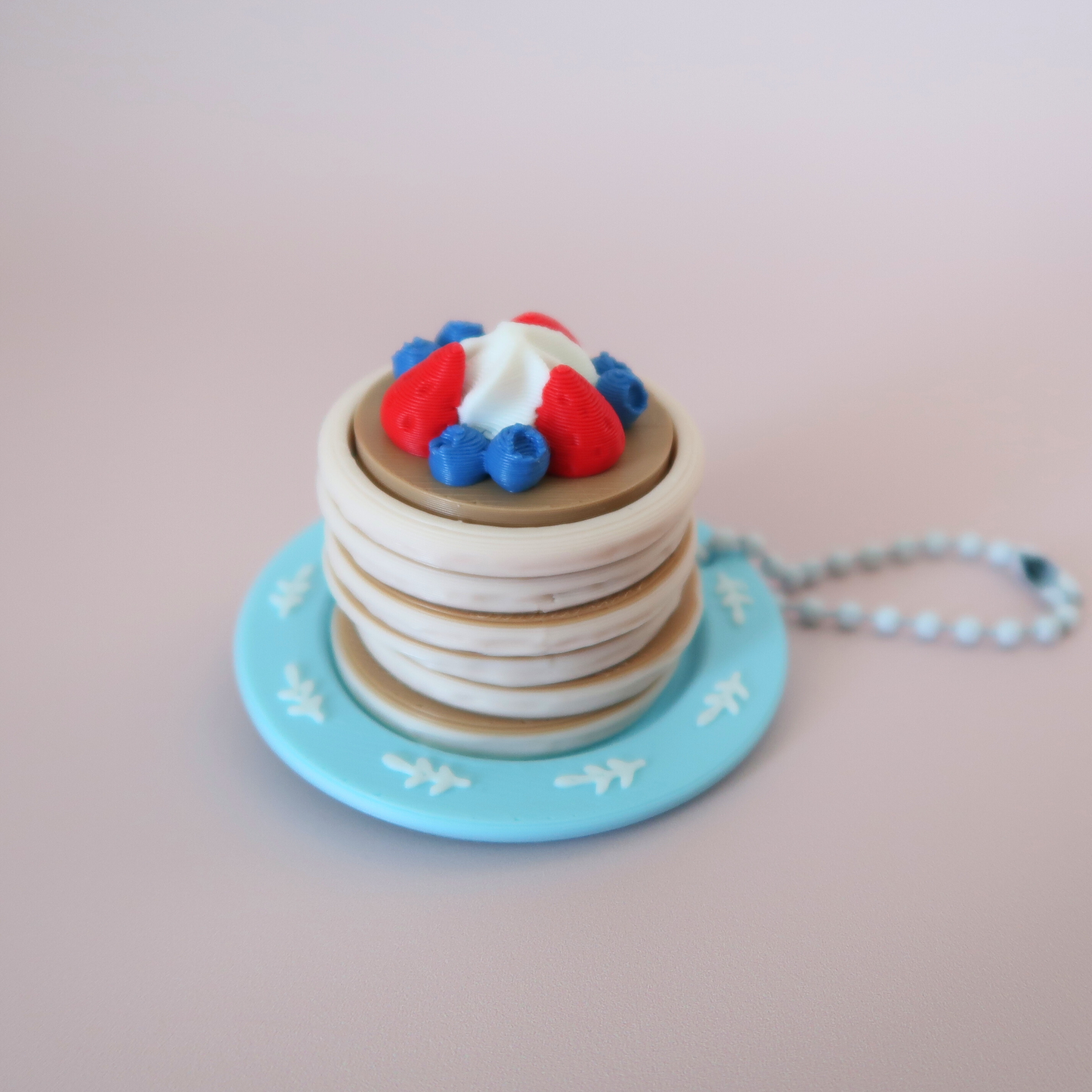 Pancake Clicker Fidget Keychain – Cute Breakfast Sensory Toy | Pancake Cuties