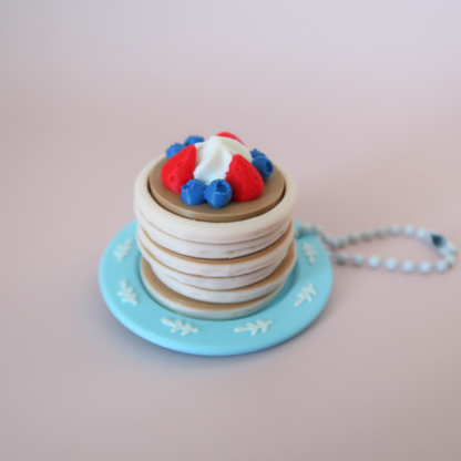 Pancake Clicker Fidget Keychain – Cute Breakfast Sensory Toy | Pancake Cuties