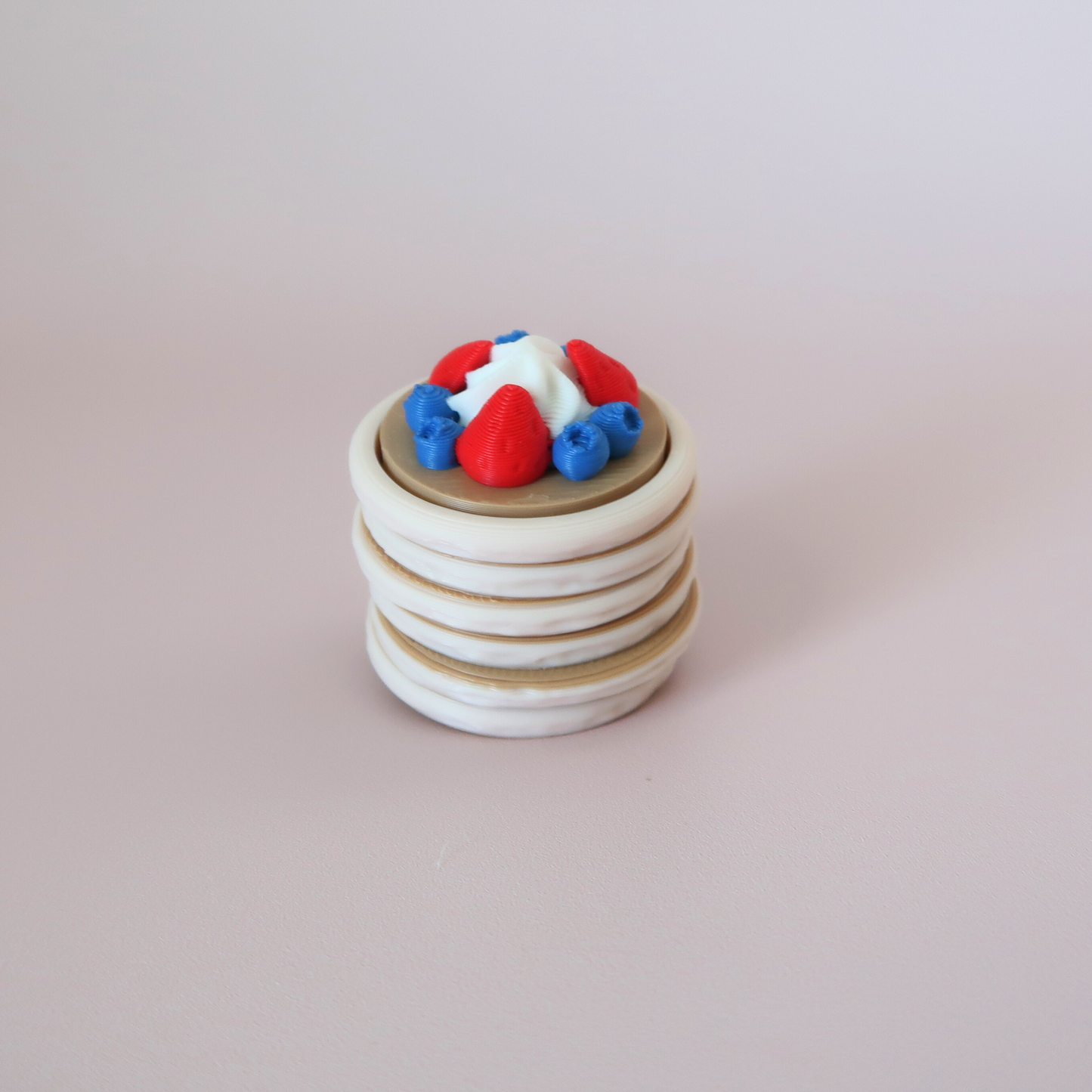 Pancake Clicker Fidget Keychain – Cute Breakfast Sensory Toy | Pancake Cuties
