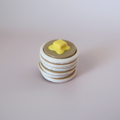 Pancake Clicker Fidget Keychain – Cute Breakfast Sensory Toy | Pancake Cuties