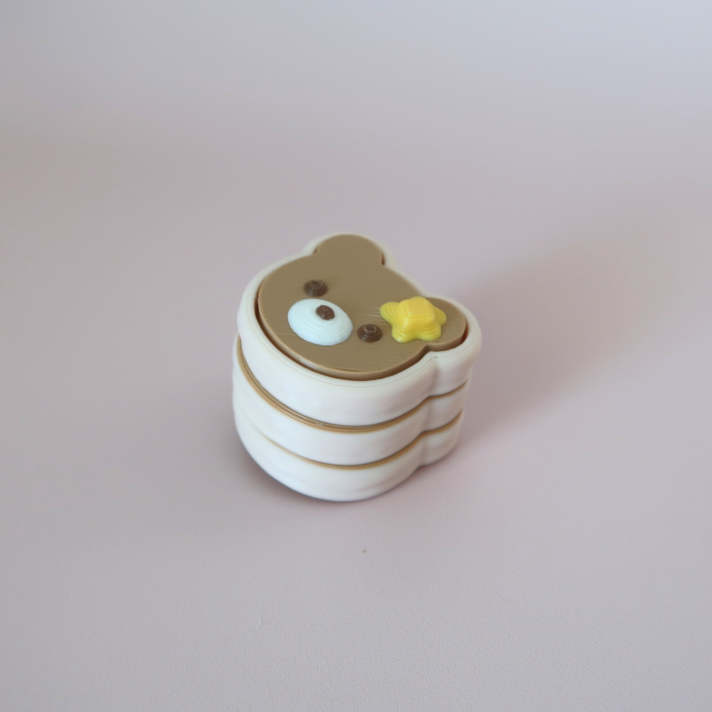 Pancake Clicker Fidget Keychain – Cute Breakfast Sensory Toy | Pancake Cuties